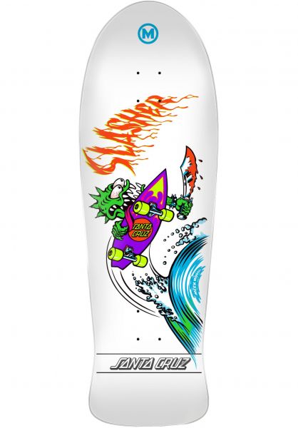 Santa Cruz Meek OG Slasher Reissue 10.1" oldschool skateboard deck