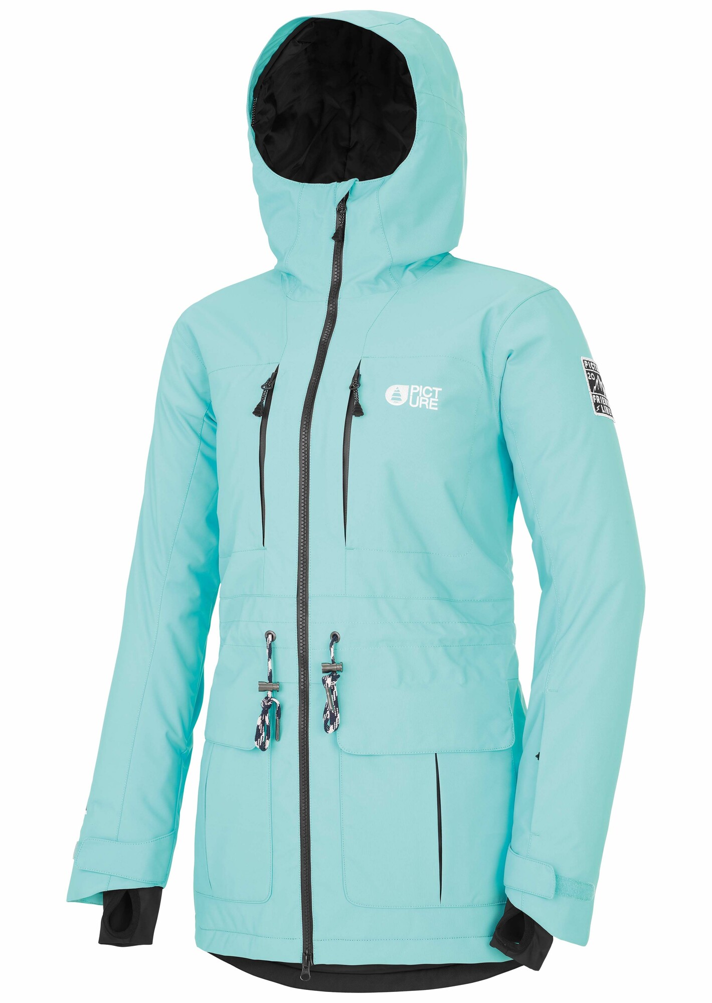 Picture Apply dames snowboardjas turquoise