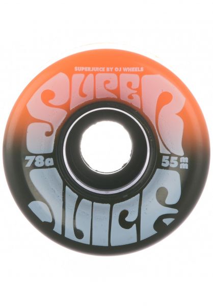 OJ Wheels 55mm Mini Super Juice 78a skateboardwielen orange-black