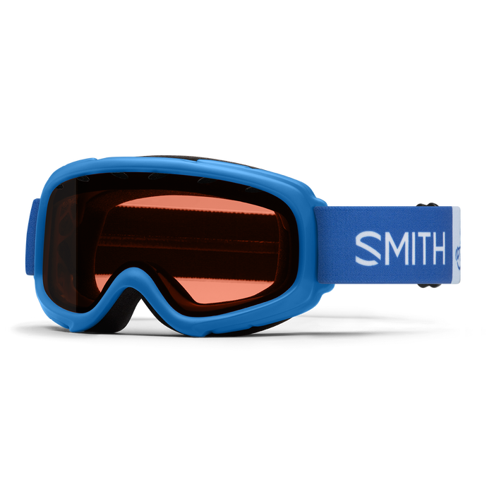 Smith Gambler kids Cobalt Doggos goggle / RC36 Rose Copper Antifog