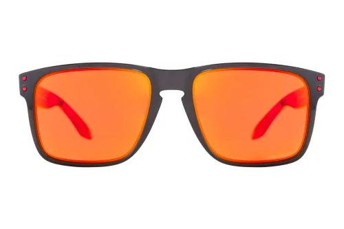 Oakley Holbrook XL zonnebril matte black / prizm ruby polarize