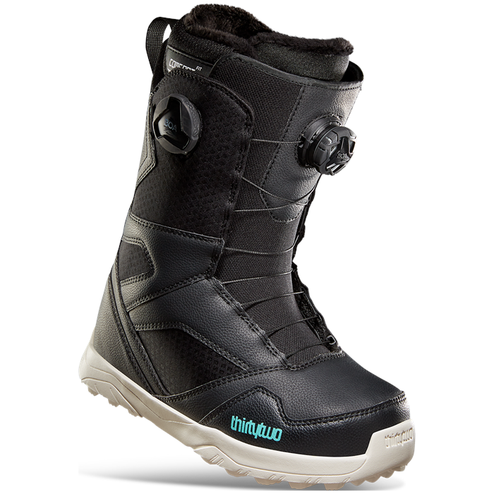 ThirtyTwo STW Double BOA womens snowboard boots black