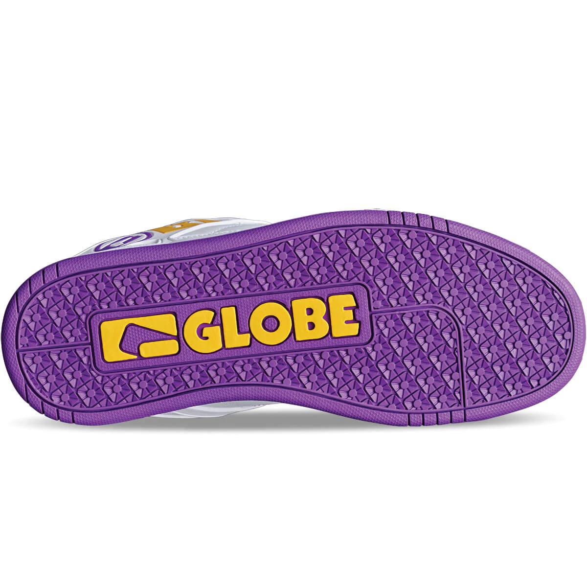 Globe Tilt skateboard schoenen white / purple / yellow