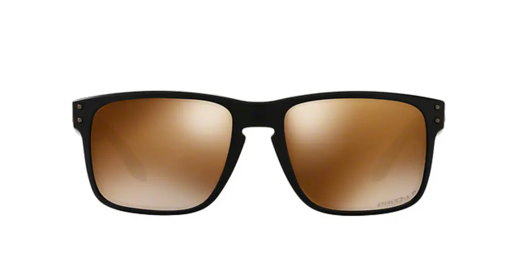 Oakley Holbrook zonnebril matte black / prizm tungsten polarized