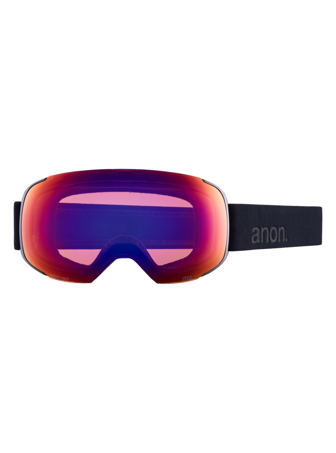 Anon M2 goggle black / perceive sun red (including extra lens)