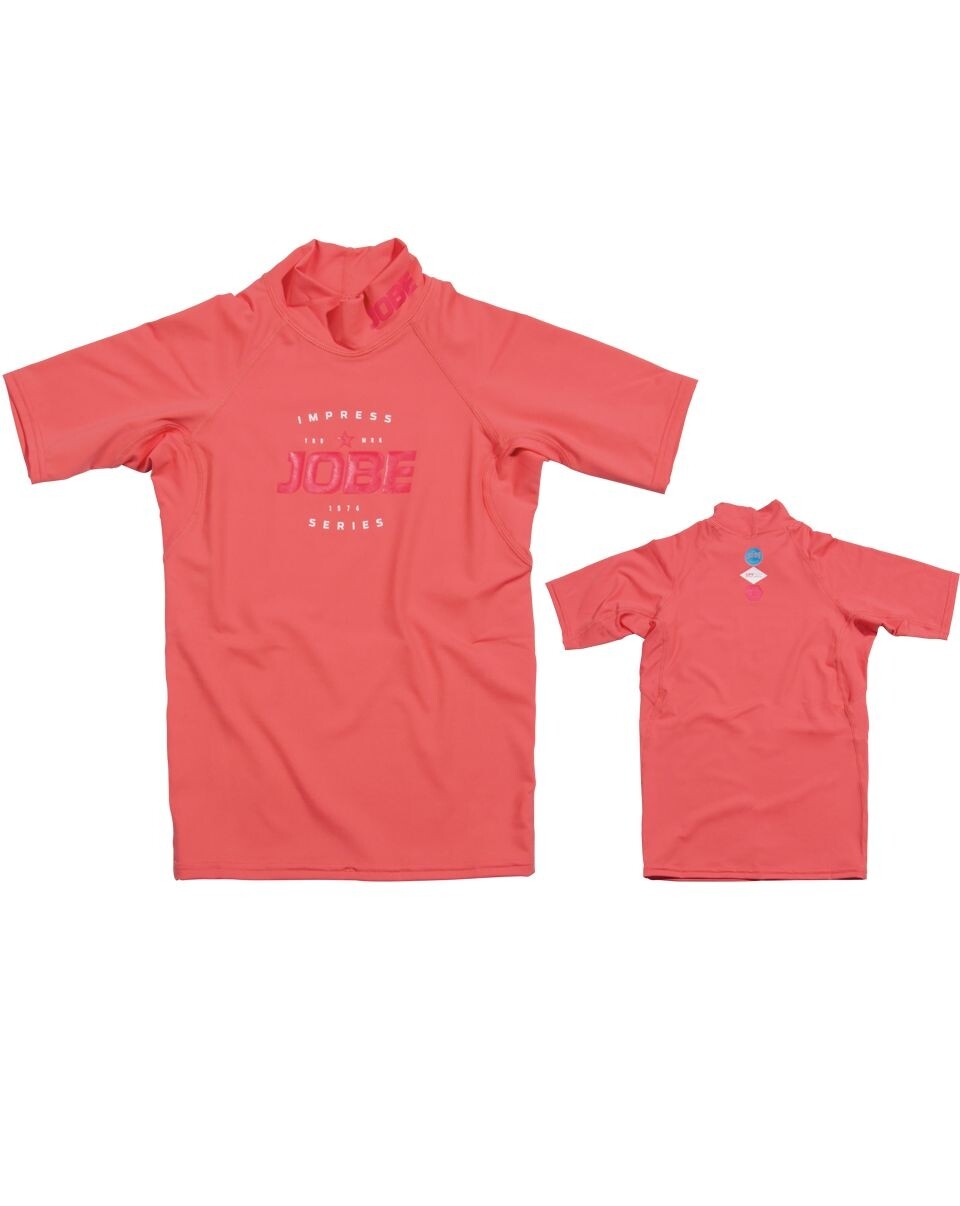 Jobe Kids Impress Rashguard roze lycra shirt