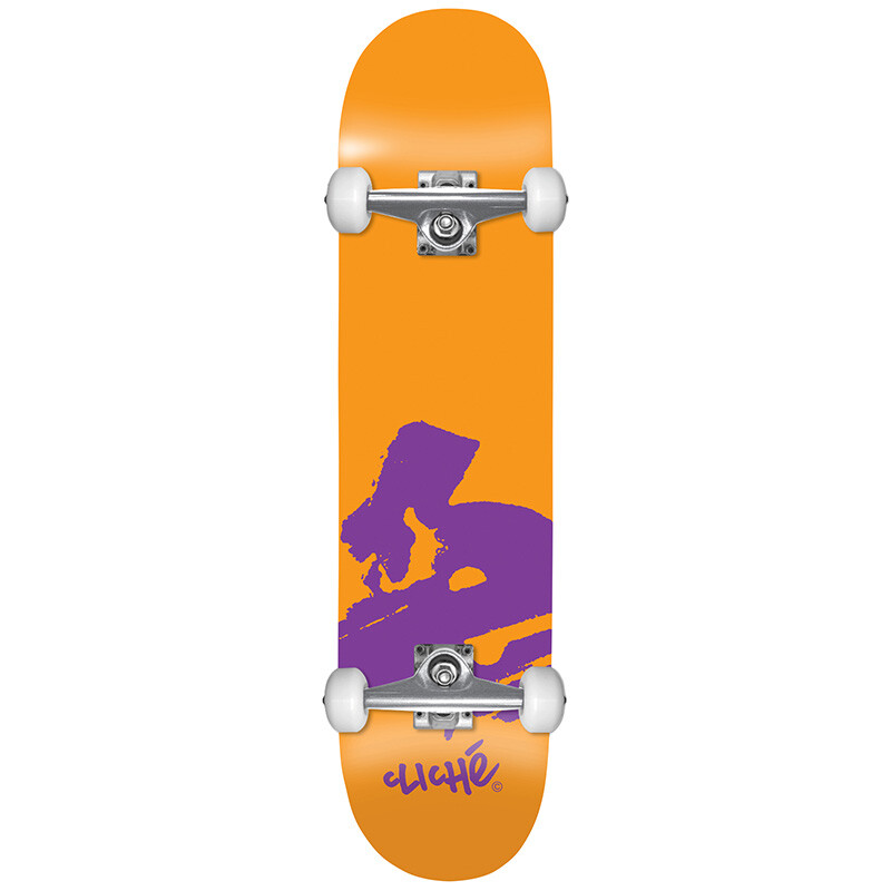 Cliché Europe first FP 7.785" compleet skateboard orange