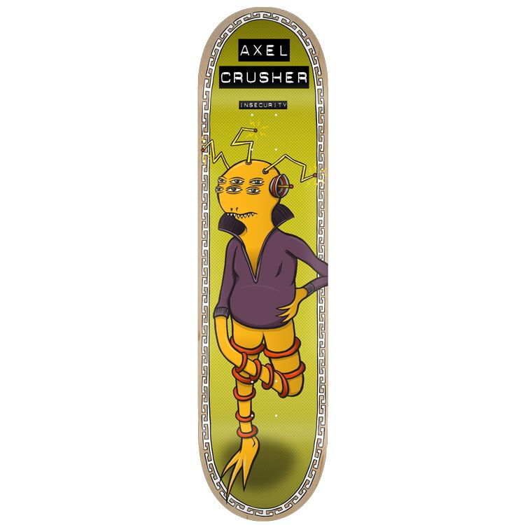 Toy Machine Axel Insecurity 8.5" skateboard deck