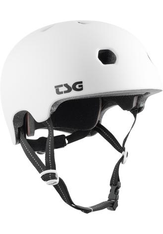 TSG Meta skateboard helm satin white