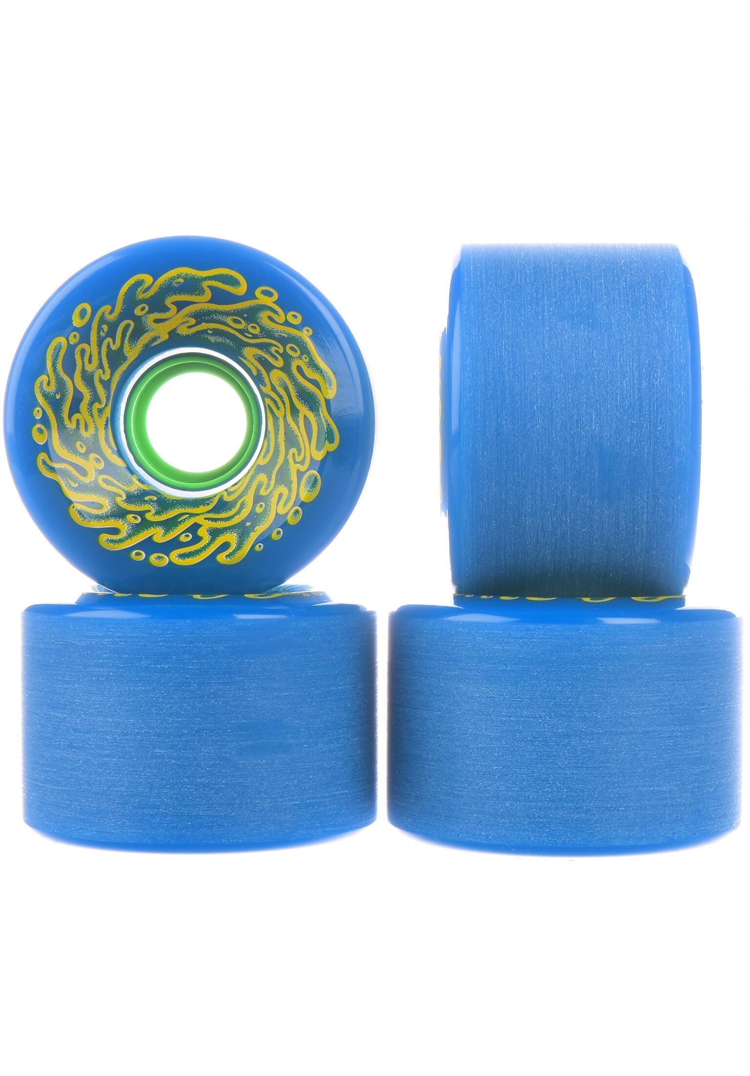 Santa Cruz 66mm Slime Balls OG`s 78A skateboardwielen blue - green