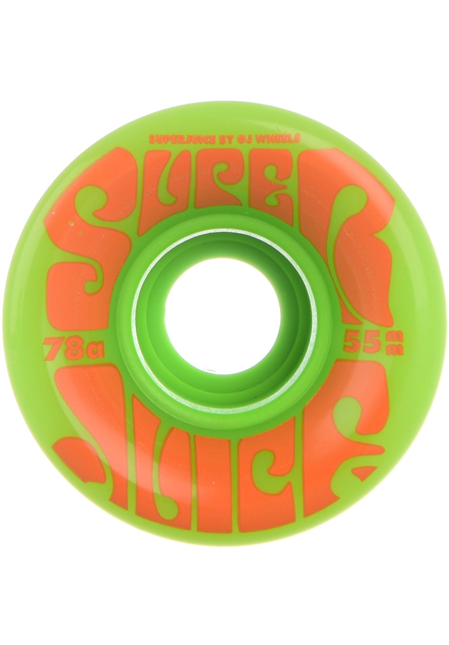 OJ Wheels 55mm Mini Super Juice 78a skateboardwielen green
