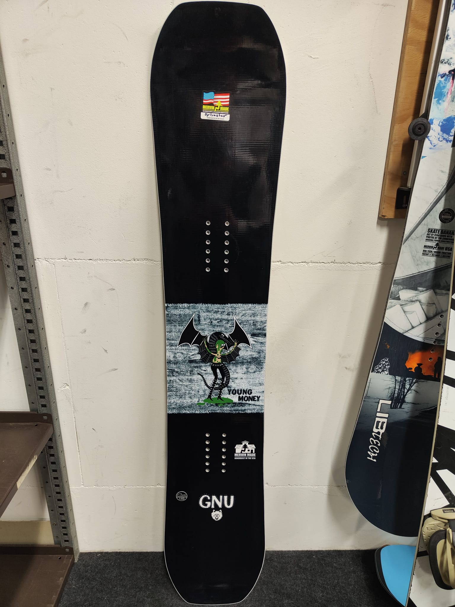 Gnu Young Money 140 kinder snowboard (gebruikt snowboard)