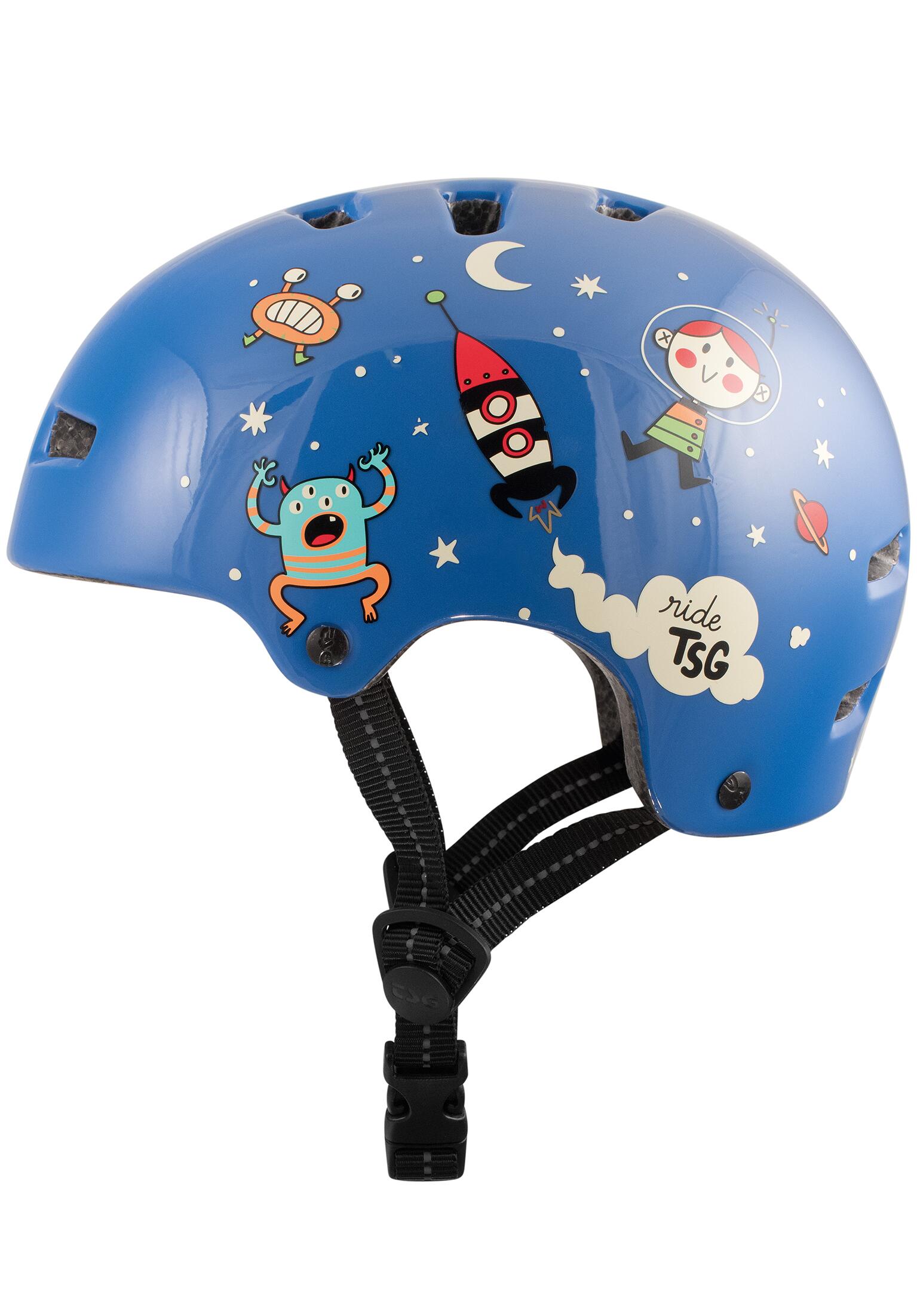 Demonstreer fotografie Vulkaan TSG Nipper Mini kinder skate helm space craze | JXXS/JXS | 7640357491903