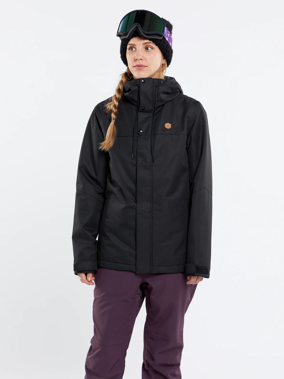 Volcom Bolt insulated women's snowboard jacket black 