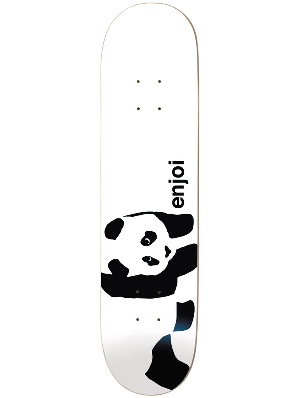 Enjoi Whitey Panda Logo Wide R7 skateboard deck 8.25"