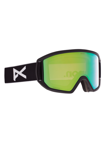Anon Relapse goggle black / perceive variable green (met extra lens)