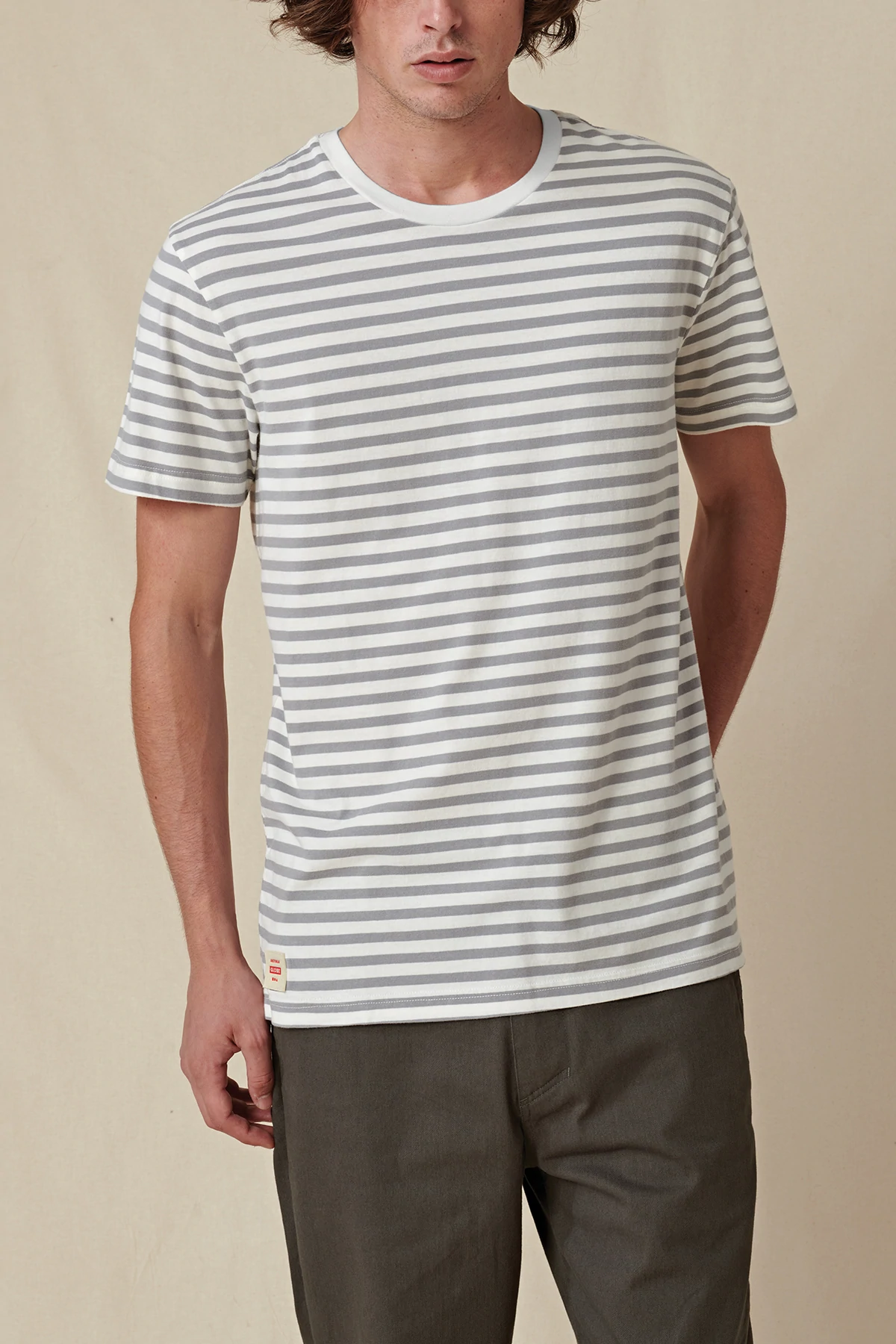 Globe Horizon Striped T-shirt white