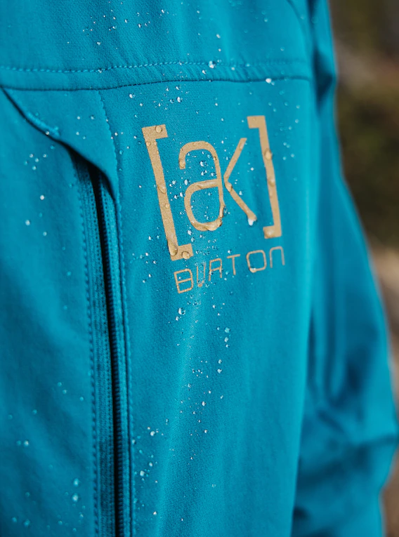Burton AK Softshell snowboardjas celestial blue