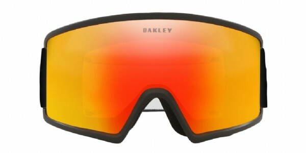 Oakley Target Line S kids goggle matte black / fire iridium