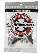 Independent Philips hardware 1" skateboard schroefjes black-silver