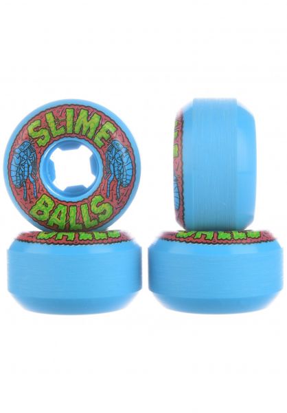 Santa Cruz 53mm Slime Balls Flea Balls Speed Balls 99A skateboardwielen blue