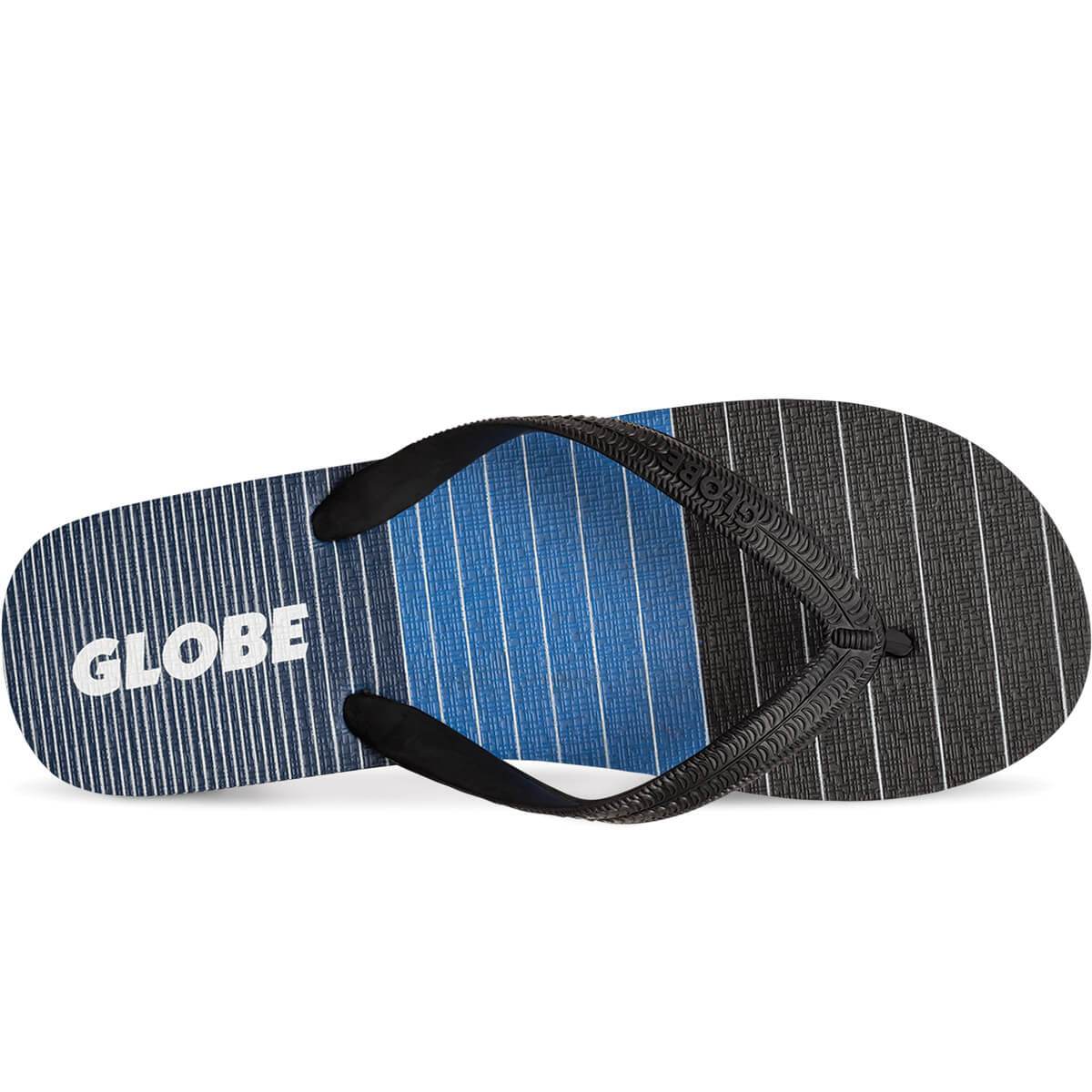 Globe Aggro slippers black / blue / grey