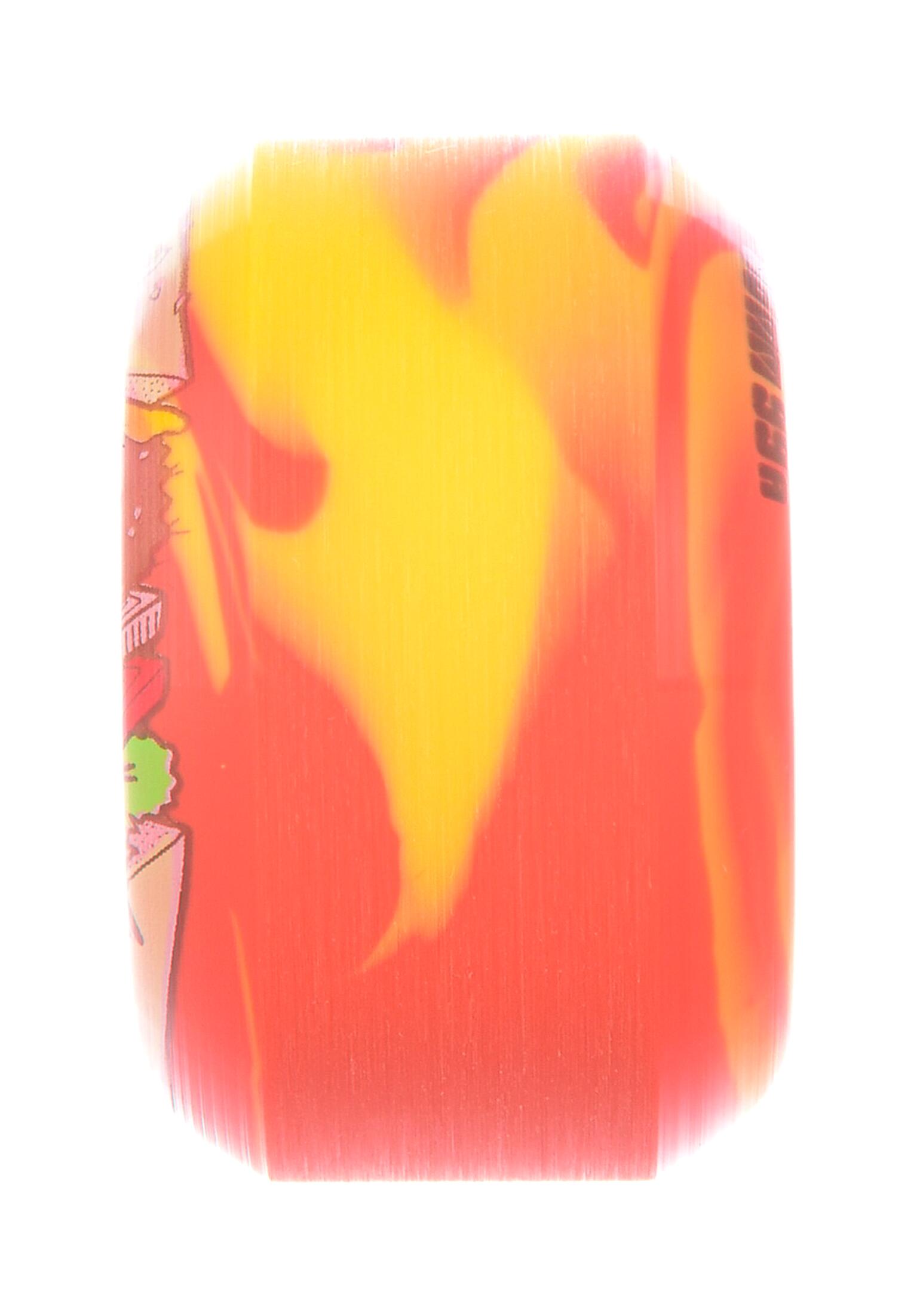 Santa Cruz 56mm Jeremy Fish Burger Speed Balls 99A skateboardwielen red yellow