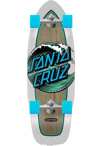 Santa Cruz Wave Dot Cut Back Surf Skate Carver