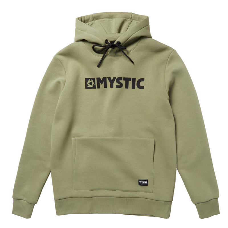 Mystic Brand Hood sweater olive green