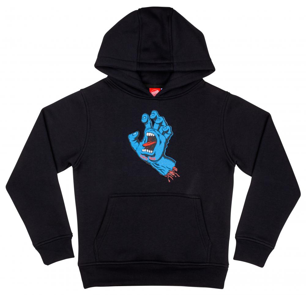 Santa Cruz Screaming hand Youth hoodie black