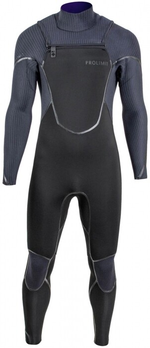 Prolimit Predator freezip Steamer 6/4 mm frontzip wetsuit black