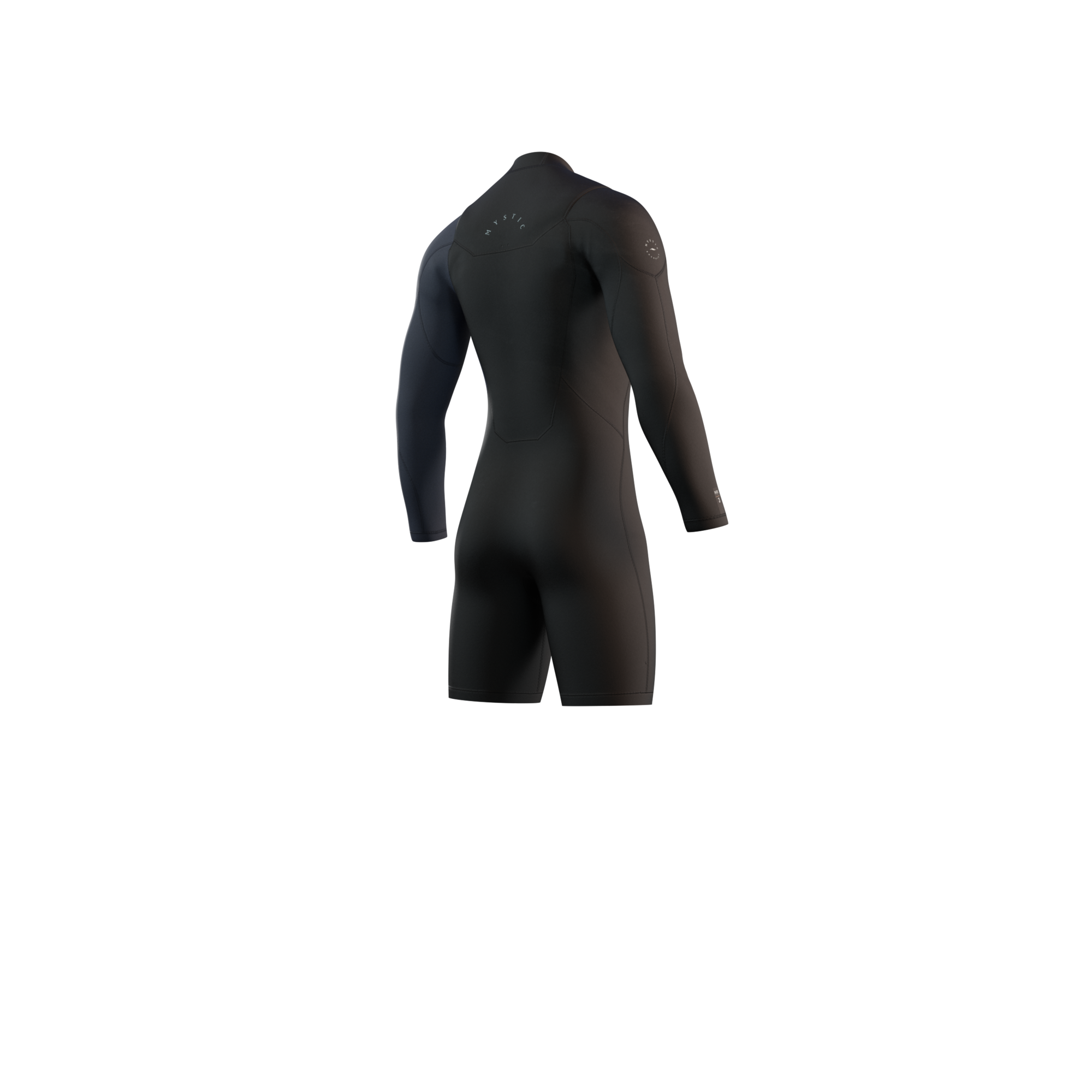 Mystic Marshall Longarm shorty 3/2mm frontzip wetsuit black