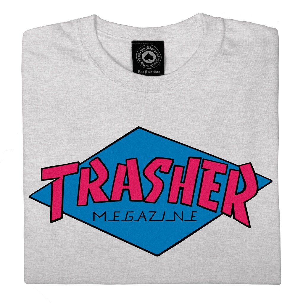 Thrasher X Parra Trasher V1 s/s T-shirt ash grey