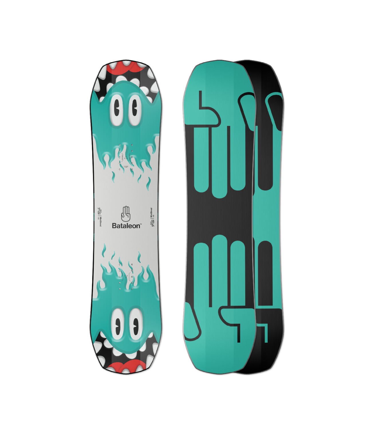 Bataleon Minishred 115 kinder snowboard