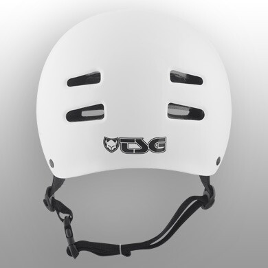 TSG Skate/BMX helm injected white