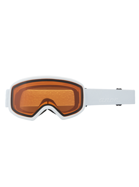 Anon Deringer goggle white / perceive cloudy pink (met extra lens)