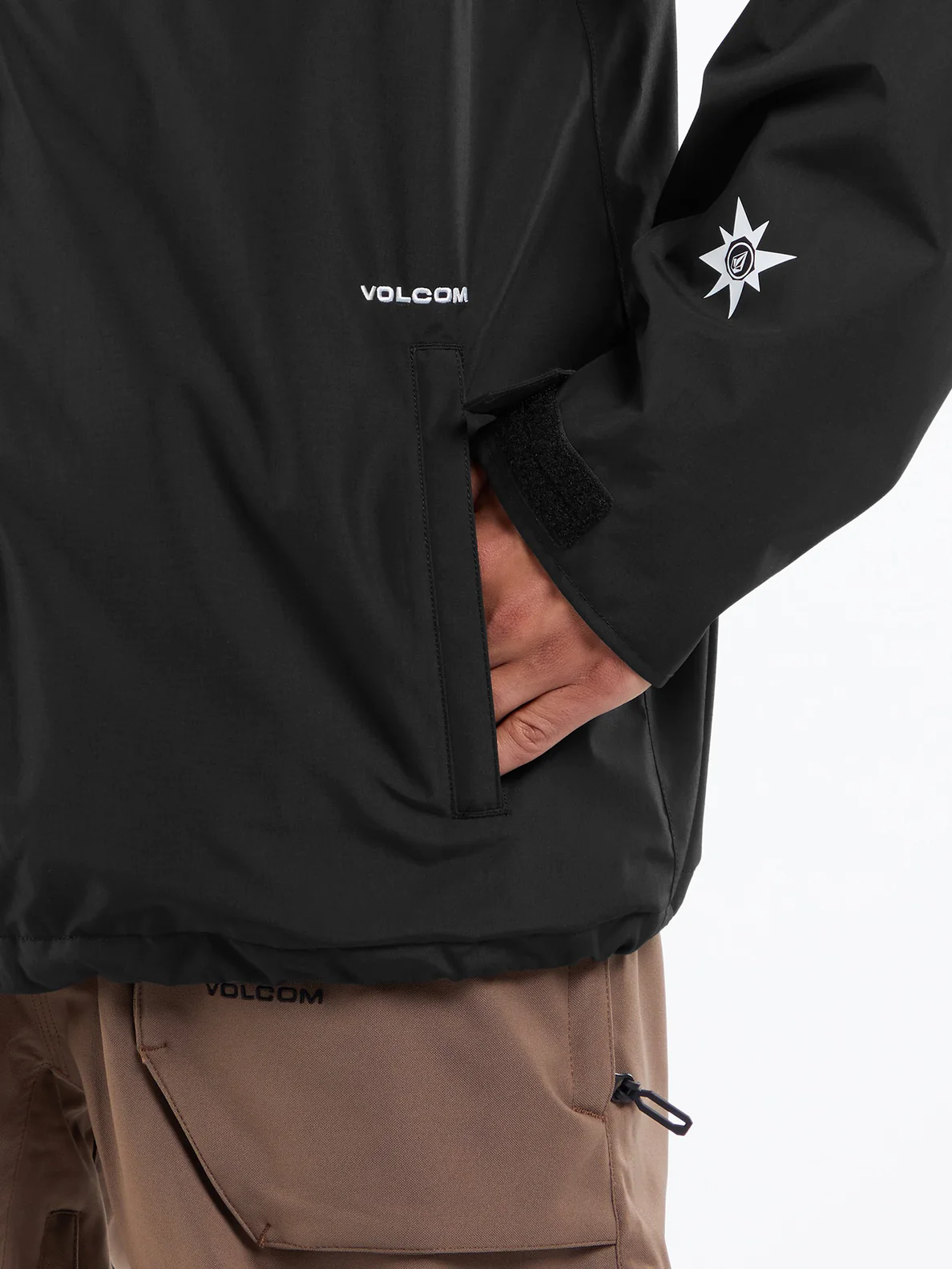 Volcom 2836 Insulated Snowboard Jacke schwarz