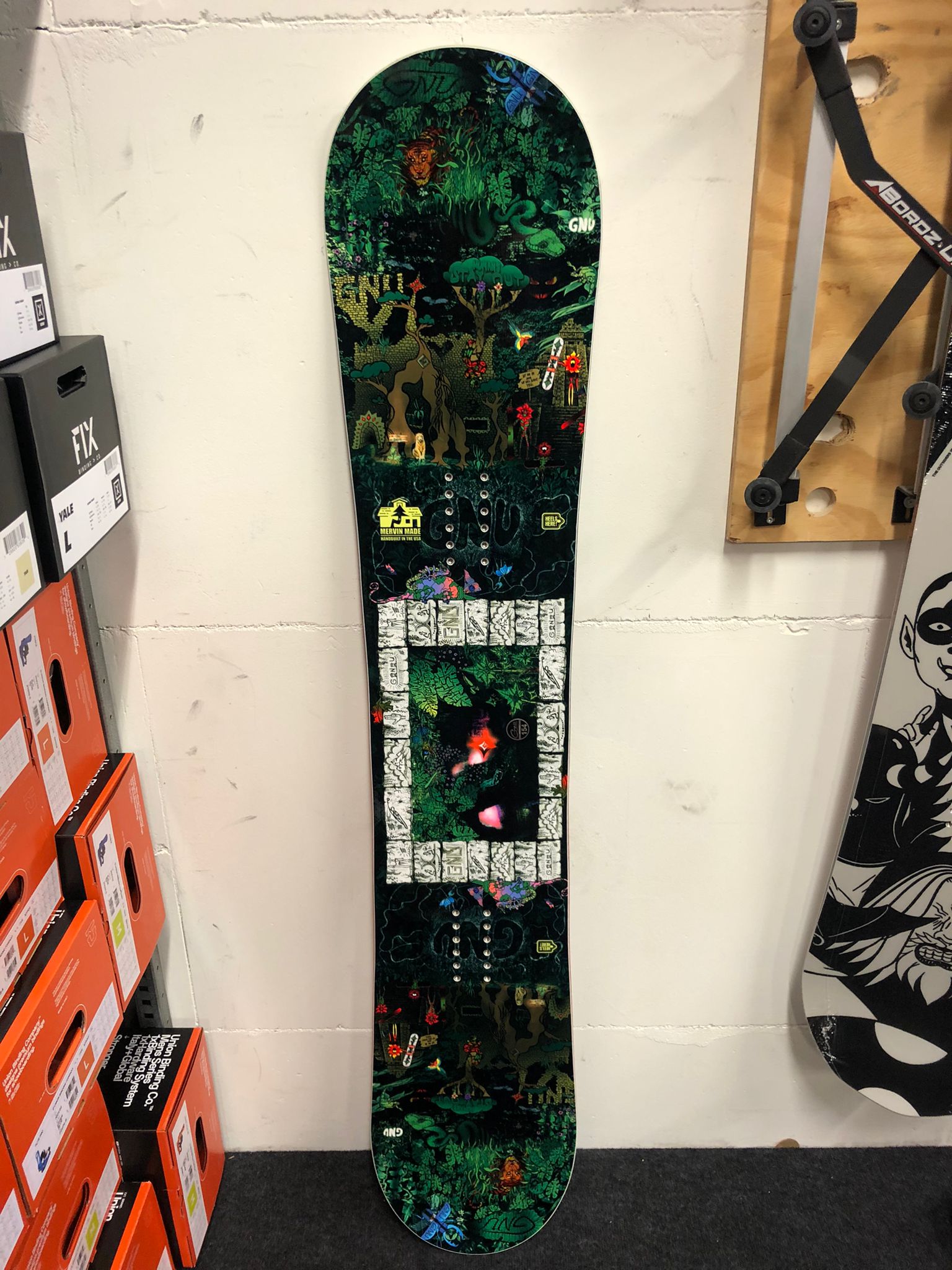 Gnu Finest 154 (gebruikt snowboard)