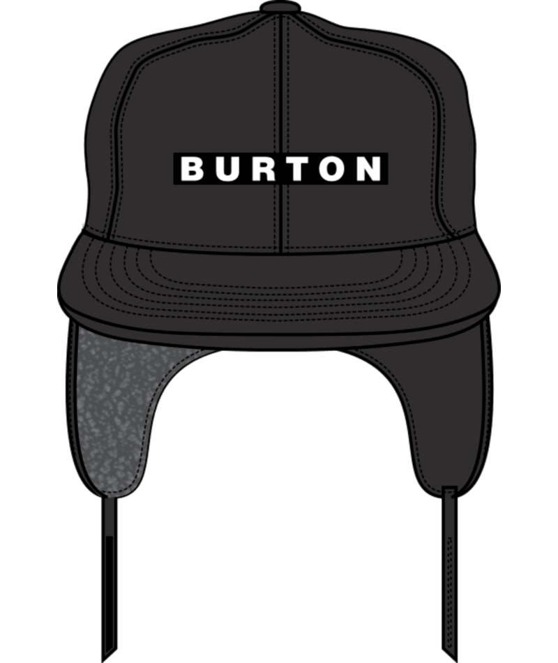Burton Lunchlap Earflap pet true black 2023
