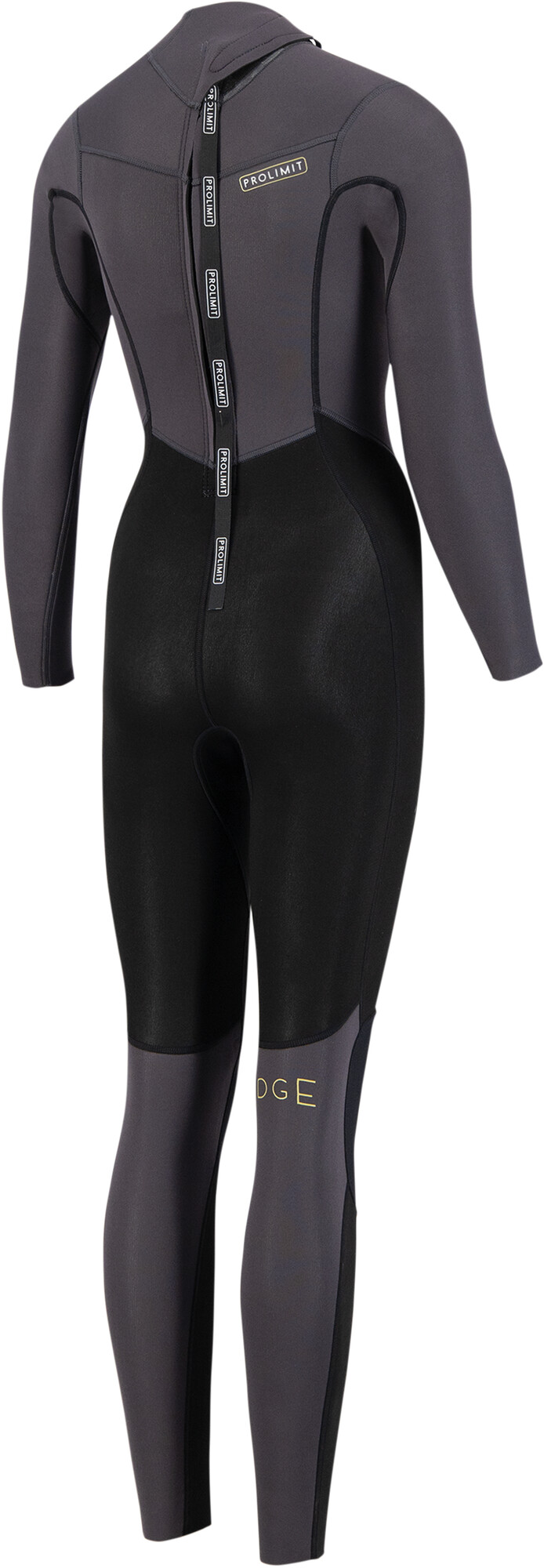Prolimit Edge Steamer 3/2mm backzip wetsuit satin black