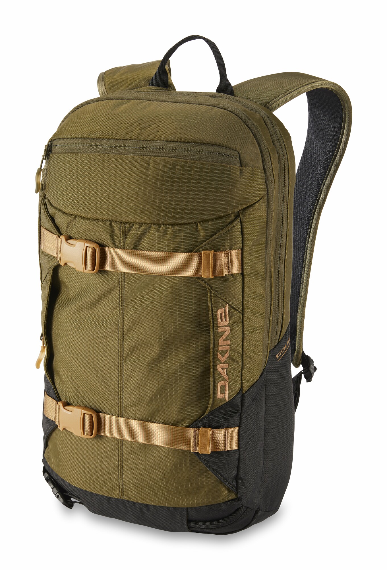 Dakine Mission Pro 18L backpack dark olive / black