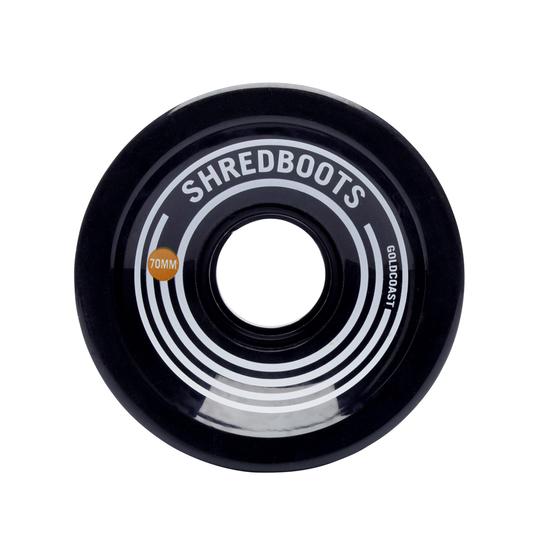 Goldcoast Shredboots 70 mm longboardwielen black